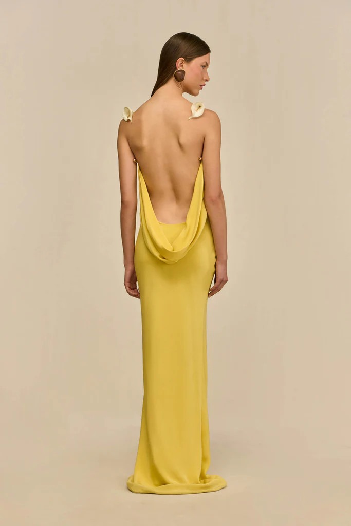 CELESTINA GOWN - CANARY | Cult Gaia - US