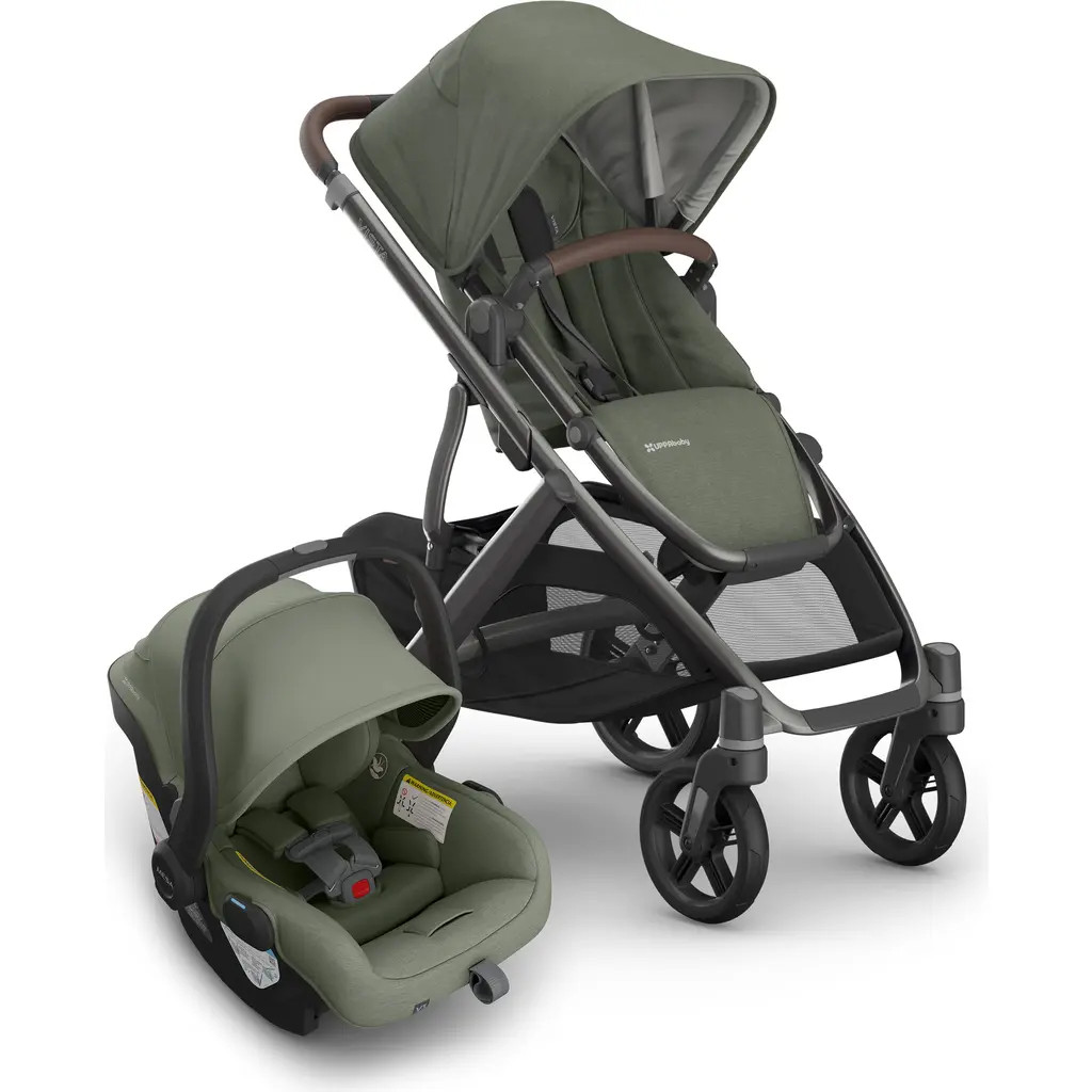 UPPAbaby Vista V3 Stroller & Mesa V3 Infant Car Seat Travel System in Evelyn at Nordstrom | Nordstrom