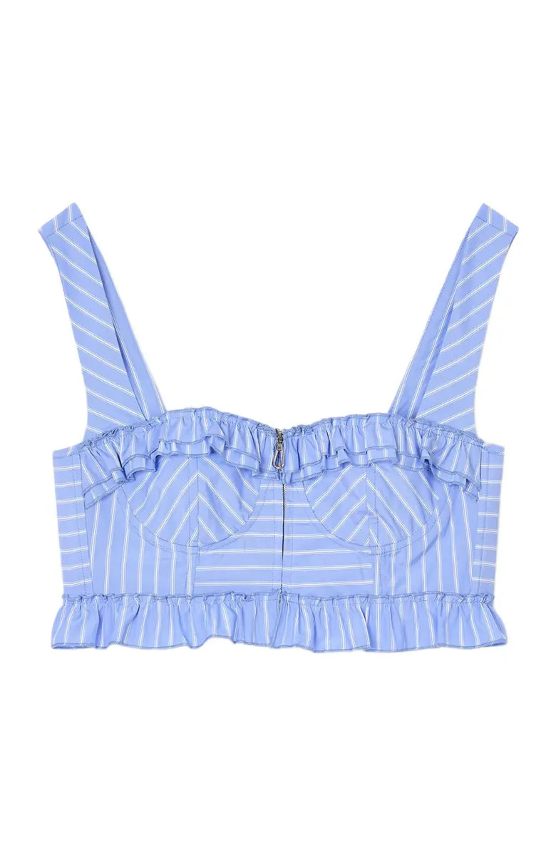 SANDRO Striped crop top | Nordstrom | Nordstrom