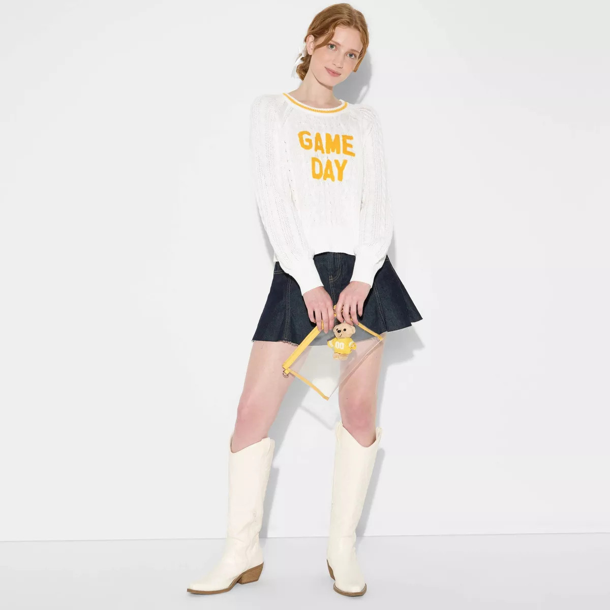 Women's Game Day Pullover Sweater - Wild Fable™ Crimson XXS | Target