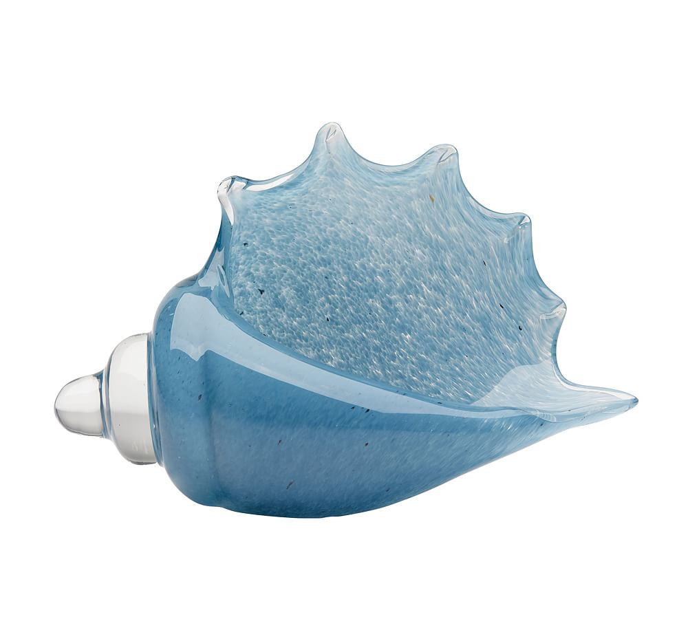 Hand Blown Glass Conch Shells | Pottery Barn (US)