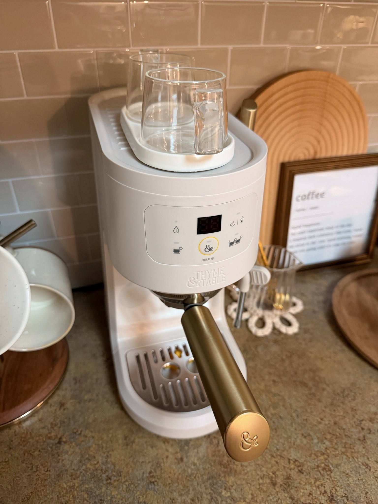 My espresso machine 🤍

#LTKHome #LTKU #LTKmorningroutine