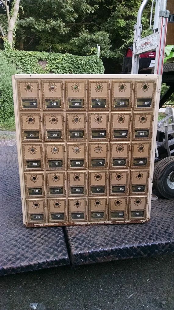Old World Post Office Boxes (30 drawer unit) | Etsy (US)
