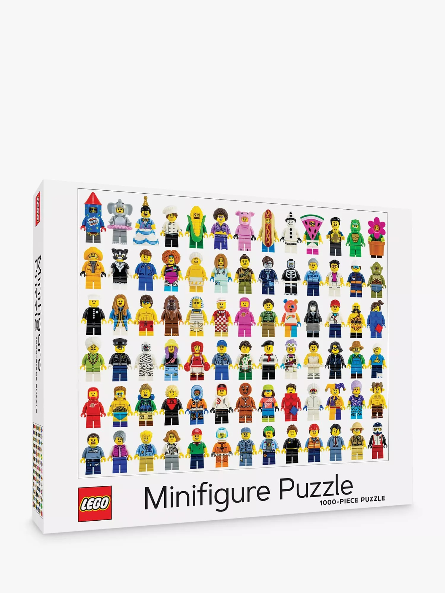 LEGO Mini Figures Jigsaw Puzzle, 1000 Pieces | John Lewis (UK)