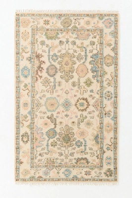 Naomi Hand-Knotted Wool Persian-Inspired Rug | Anthropologie (US)