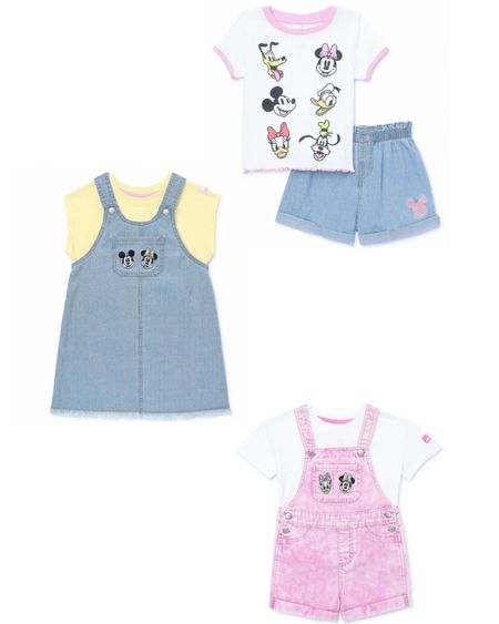 Walmart toddler girl Disney outfits 🌸