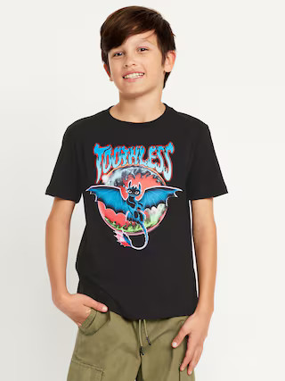 How to Train Your Dragon™ Gender-Neutral Graphic T-Shirt for Kids | Old Navy (US)