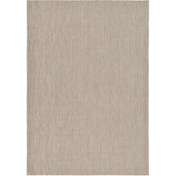 Unique Loom Solid Outdoor Contemporary Distressed Area Rug or Runner | Walmart (US)