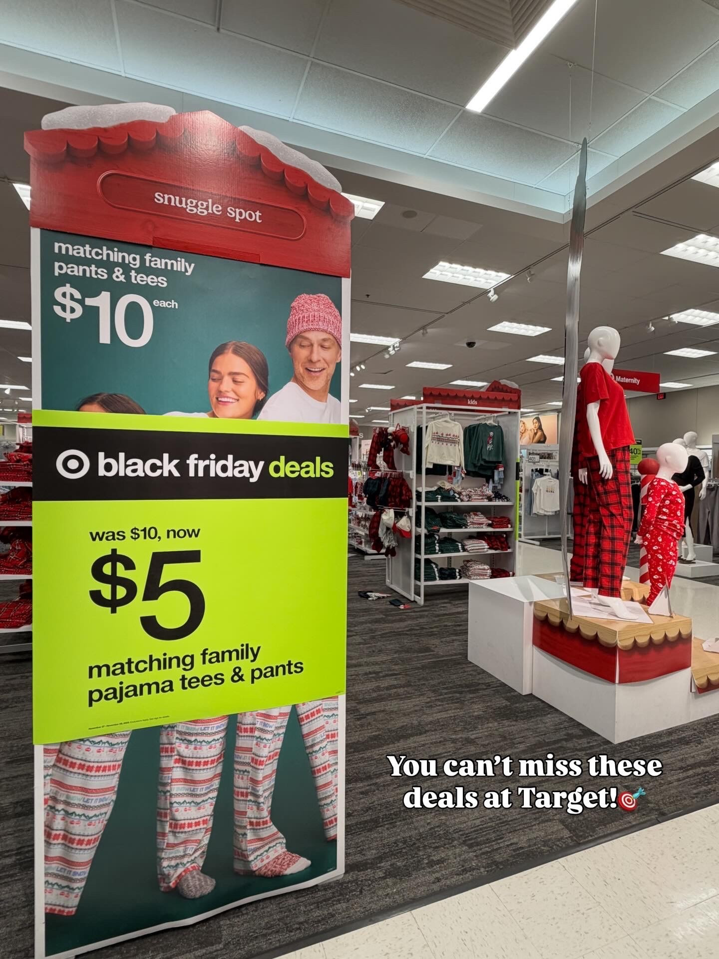 Pajamas for $5 at @target! 🎯 

#LTKGiftGuide #LTKSaleAlert #LTKCyberWeek