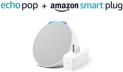 Introducing Echo Pop Glacier White with Amazon Smart Plug | Amazon (US)