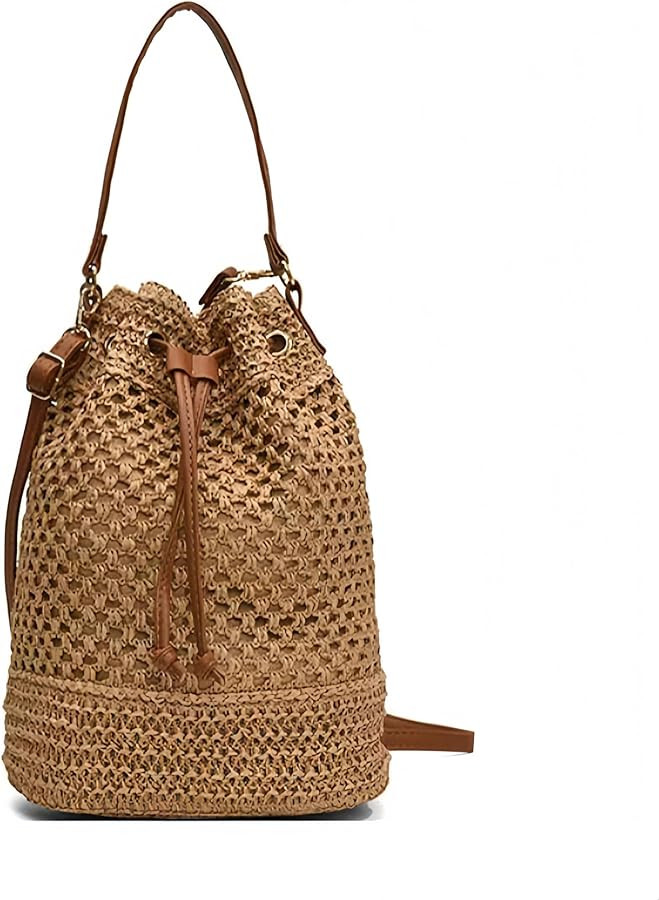 Vacation Handbags, Straw Crossbody Bags for Women, Woven Beach Bags, Summer Purses are Suitable f... | Amazon (US)