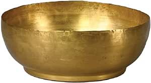 Serene Spaces Living Antique Brass Decorative Bowl, Use as Metal Fruit Bowl, for Floating Candles... | Amazon (US)