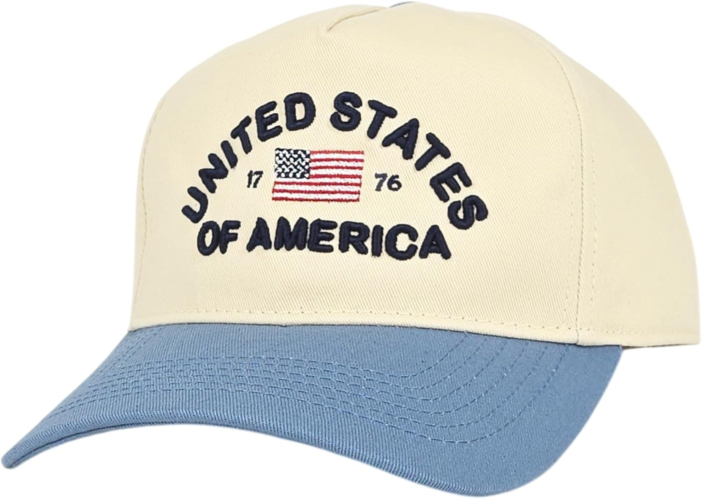 United States of America 1776 Snapback Hat - Cotton Adjustable Baseball Cap Embroidered American ... | Amazon (US)