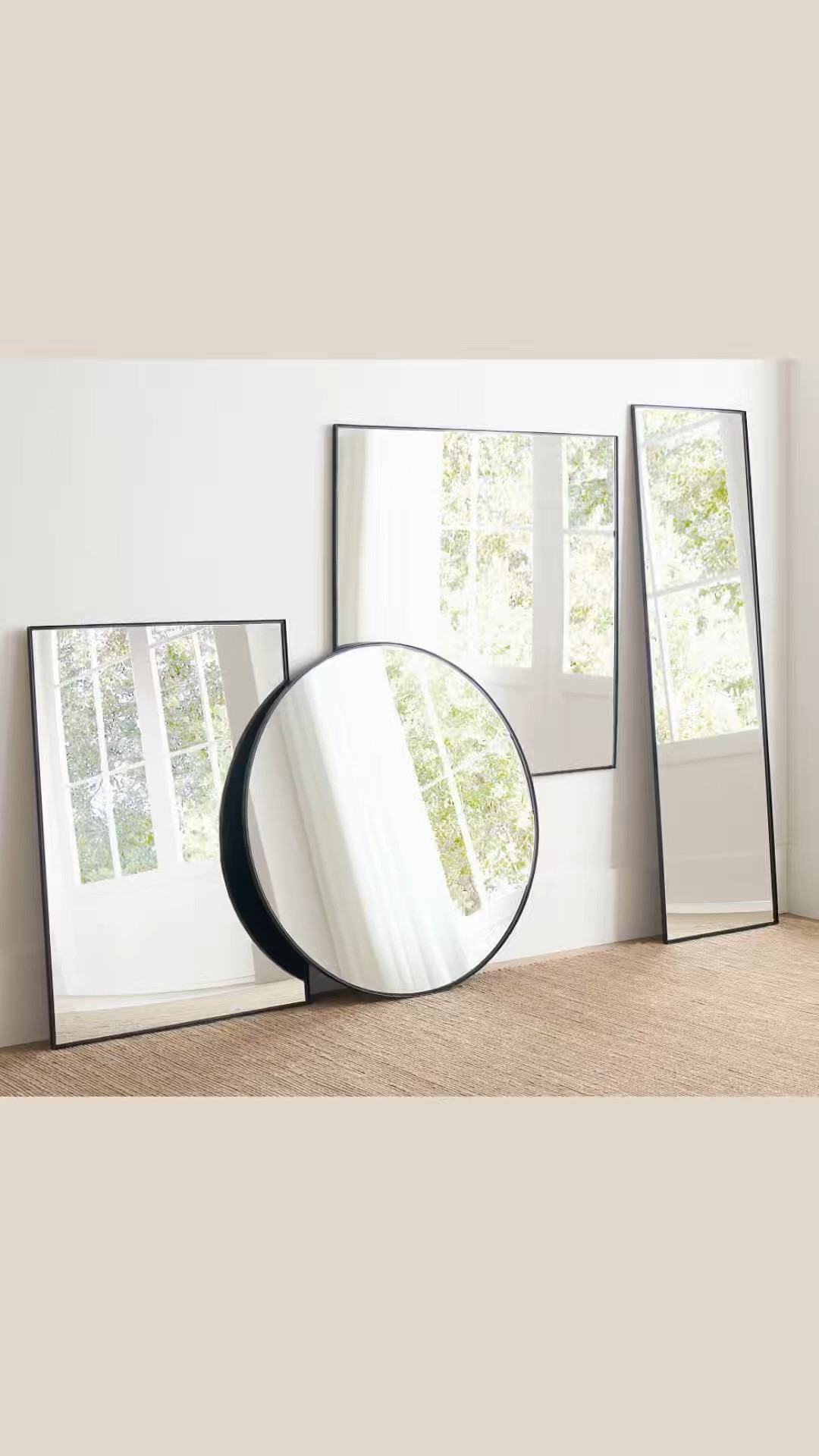 Mirror mirror everywhere! The magic of mirrors as decor and creating the illusion of a larger space.

Too soon to buy? Love ‘❤️’ this post in my shop to get a price drop notification. 

🔗https://bit.ly/RBHOUSEWIFE
RealBoringHousewife on the LTK 

#LTKHome