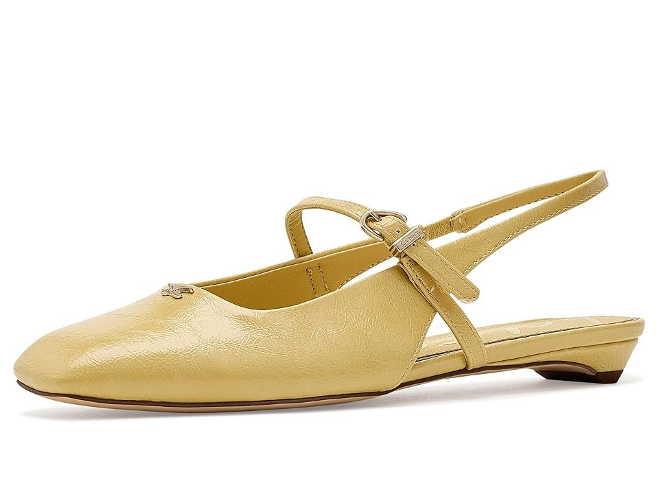 Circus NY by Sam Edelman Elara Women's Flat Shoes Dusty Yellow : 9.5 M, Leather | Zappos