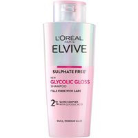 L'Oréal Paris Elvive Glycolic Gloss Sulphate Free Shampoo for Dull Hair 200ml | Look Fantastic (UK)