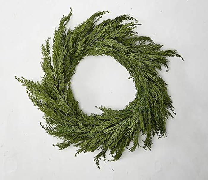 Worth Imports 24" Cedar Wreath, Green | Amazon (CA)