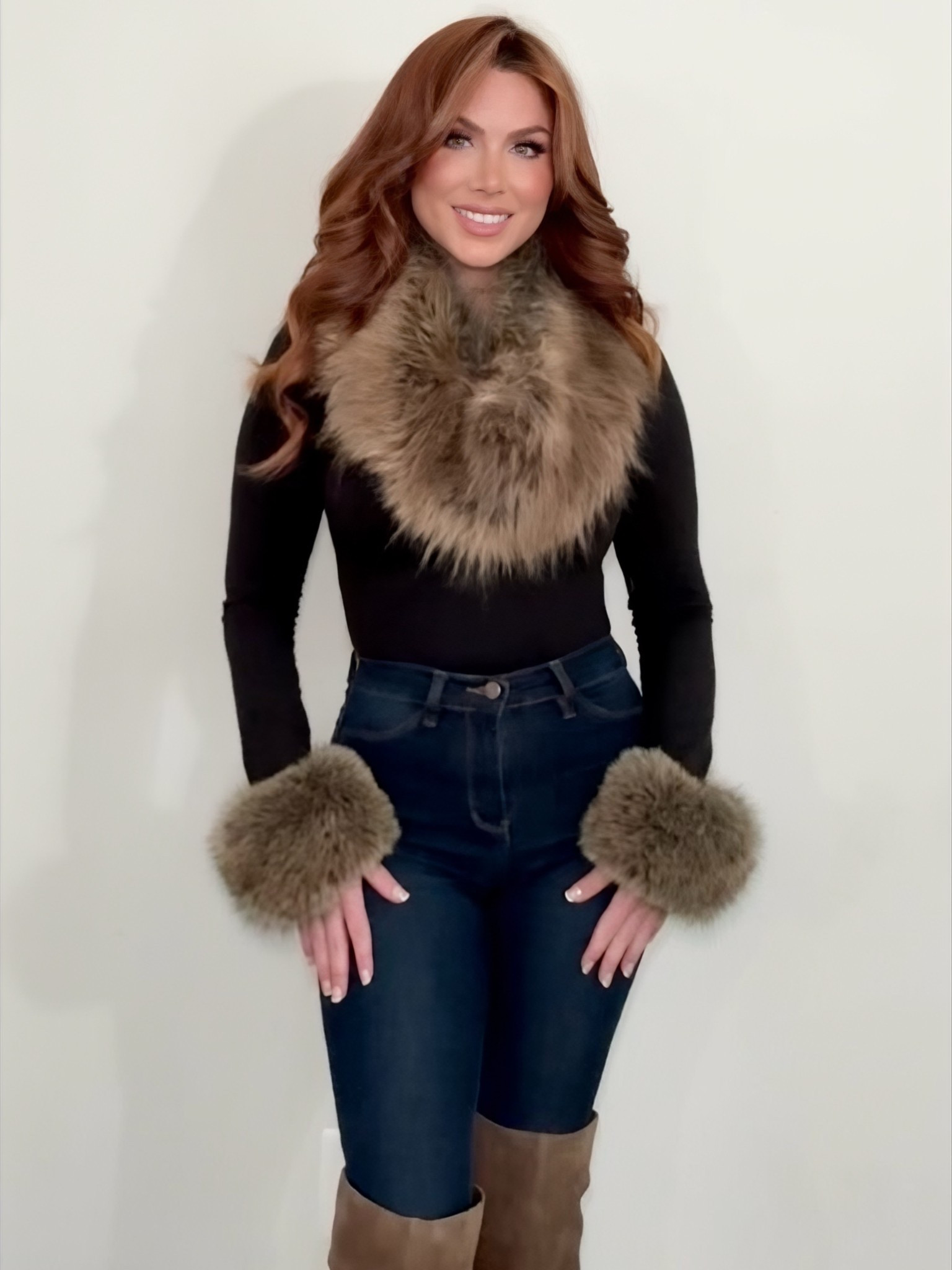 Faux fur, winter outfit idea, winter fashion, winter style, fashion hacks, 

#LTKgrwm #LTKSeasonal #LTKPlusSize