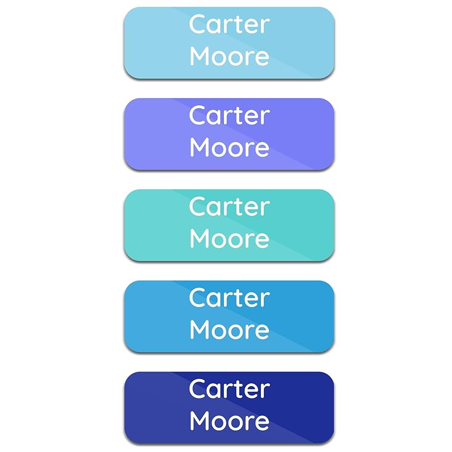 Personalized Daycare Name Labels for Kids (120 Labels) Custom Label for Clothing Tag - Waterproof... | Amazon (US)