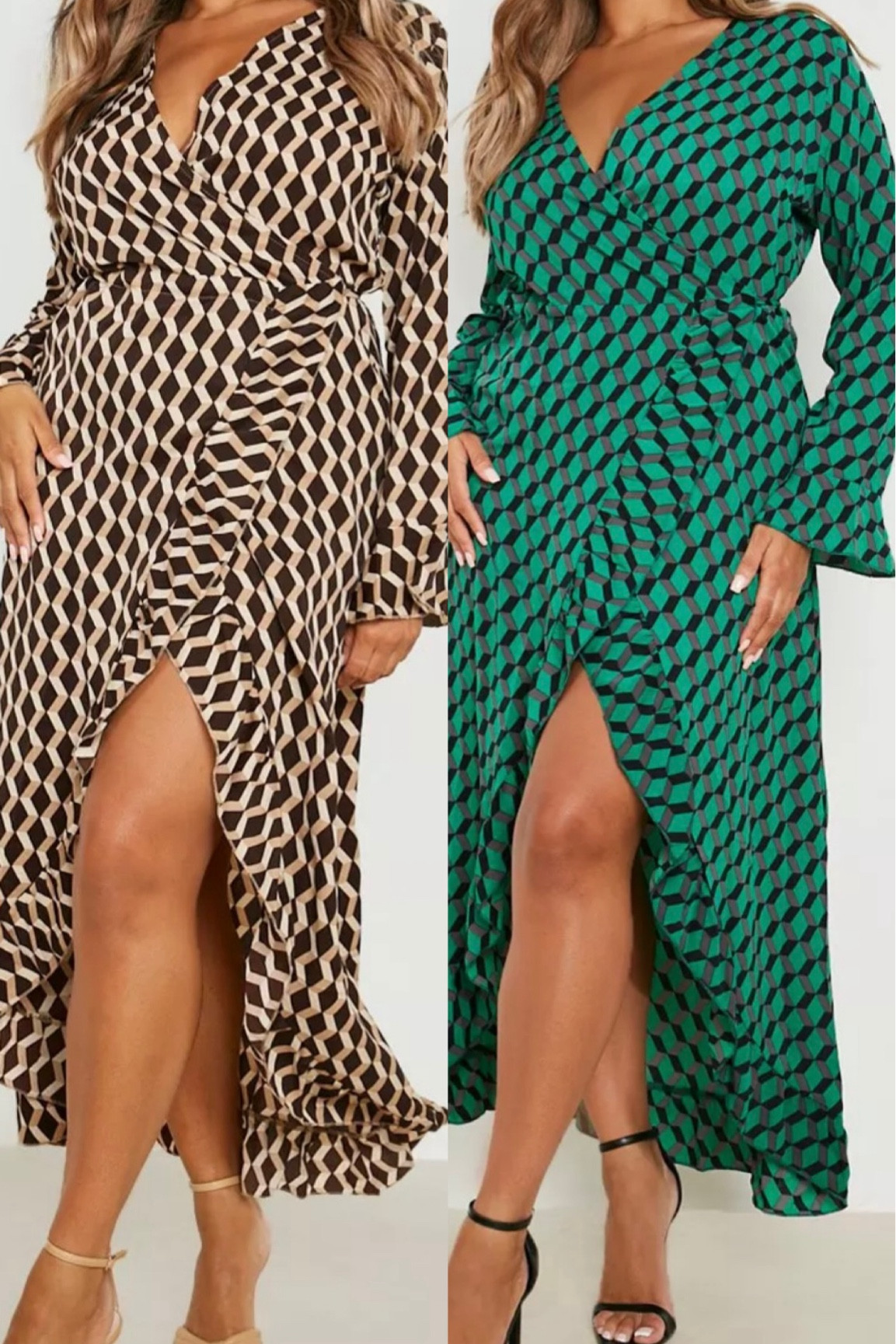 Wrap dress ✨
•


#LTKwedding #LTKpartywear #LTKcurves