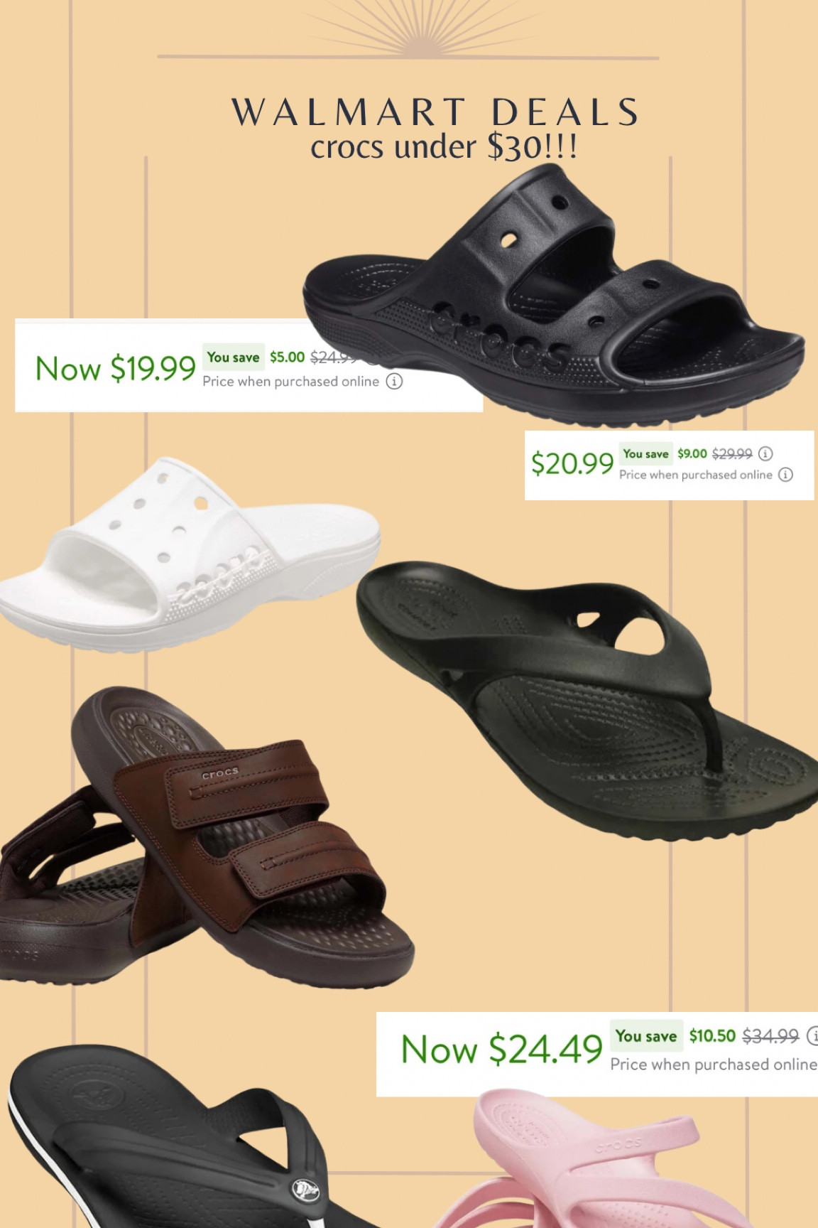 I wish I could get a million more but ever since I discovered crocs sandals it’s hard for me to get any other brand 

#LTKStyleTip #LTKWorkwear #LTKBacktoSchool