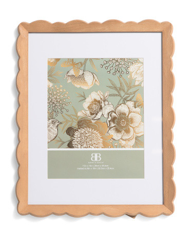 11x14 Matted To 8x10 Ornate Wood Wall Portrait Frame | TJ Maxx