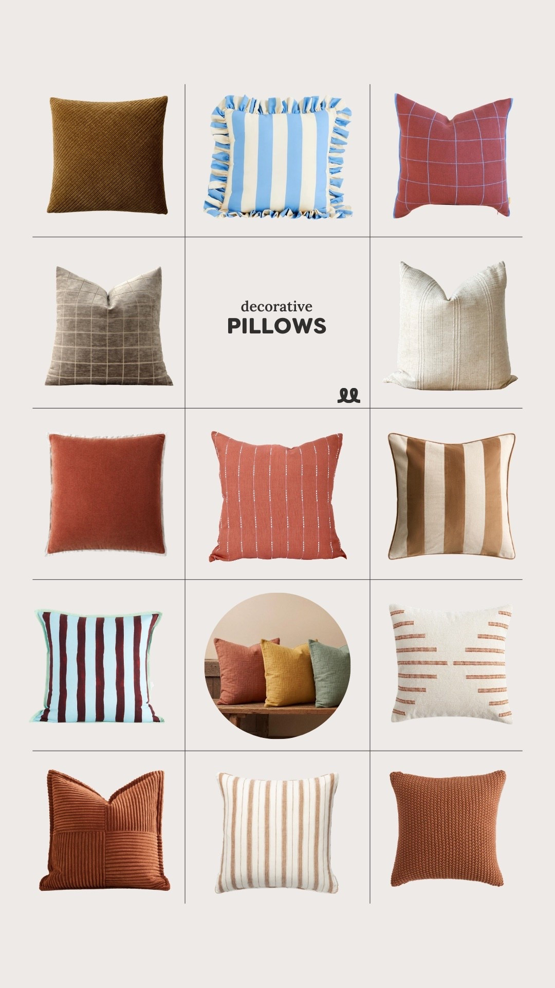 Decorative pillows are the easiest way to refresh a room, so I rounded up a mix of cozy textures that feel both timeless and fun ￼

#LTKHome