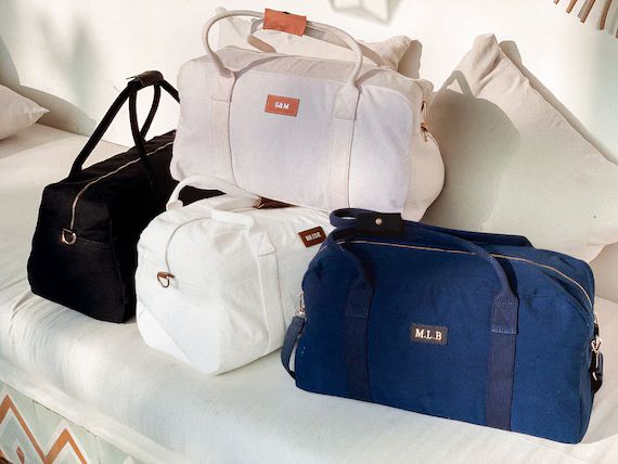 Personalized Duffle Bag | Bridal Shower Gifts | Monogrammed Travel Bags | Honeymoon Bag | Bridesm... | Etsy (US)