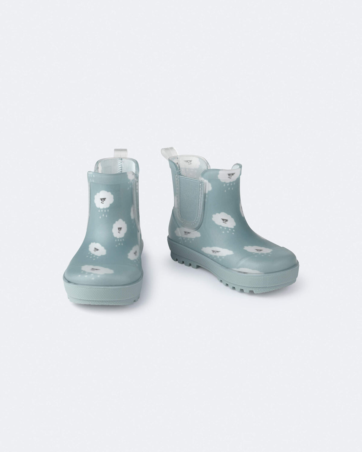 Toddler Rainboots in Rain Cloud Print - Pale Blue - Otter Avenue | Carter's | Carter's Inc