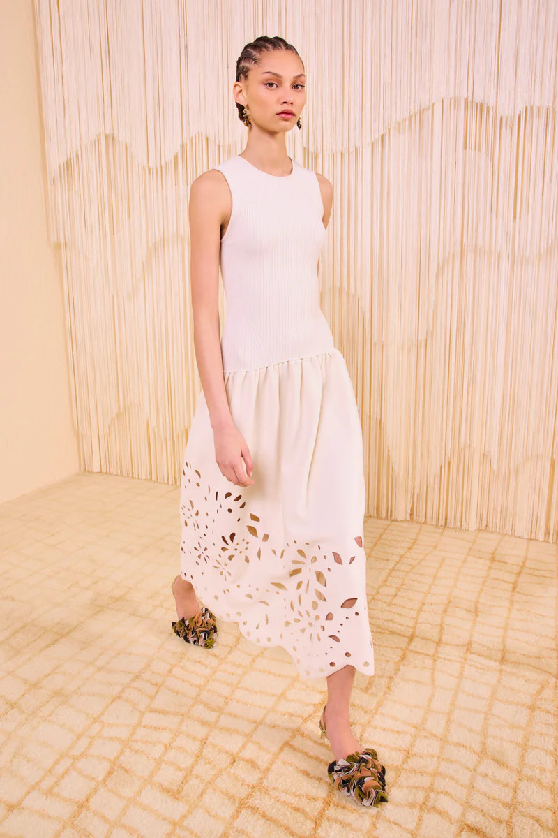 Rosaline Sleeveless Drop Waist Knit Midi

          Cowrie | Ulla Johnson