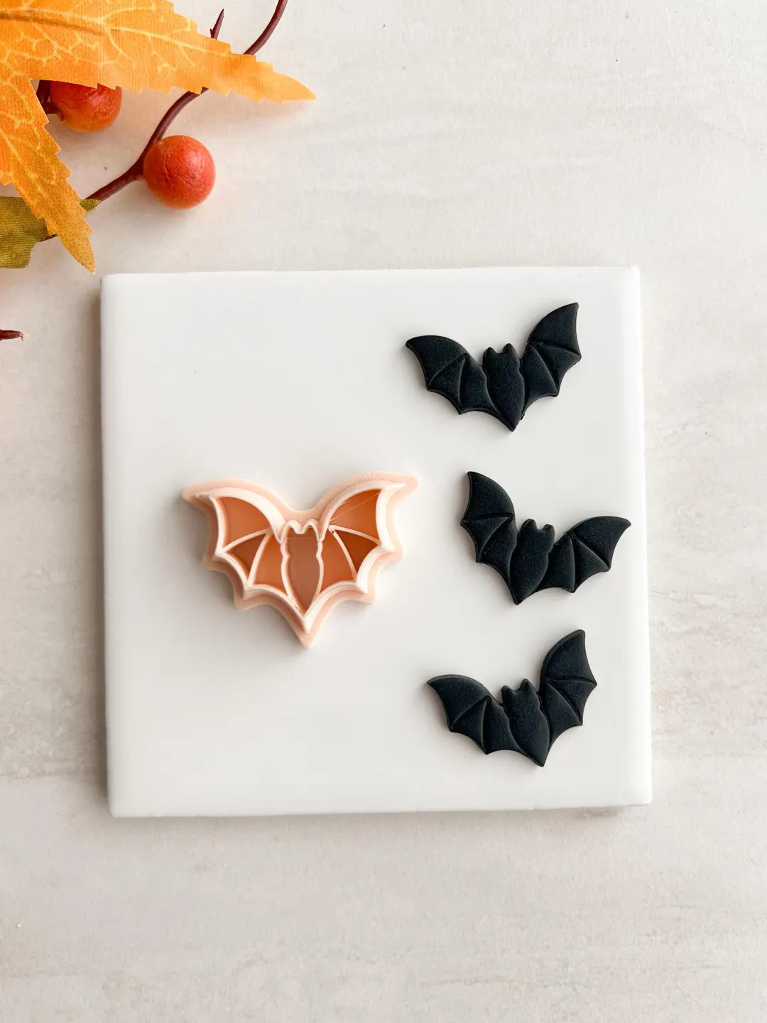Bat No. 4 Clay Cutter | Polymer Clay Halloween Fall Spooky Dracula Theme - Etsy | Etsy (US)