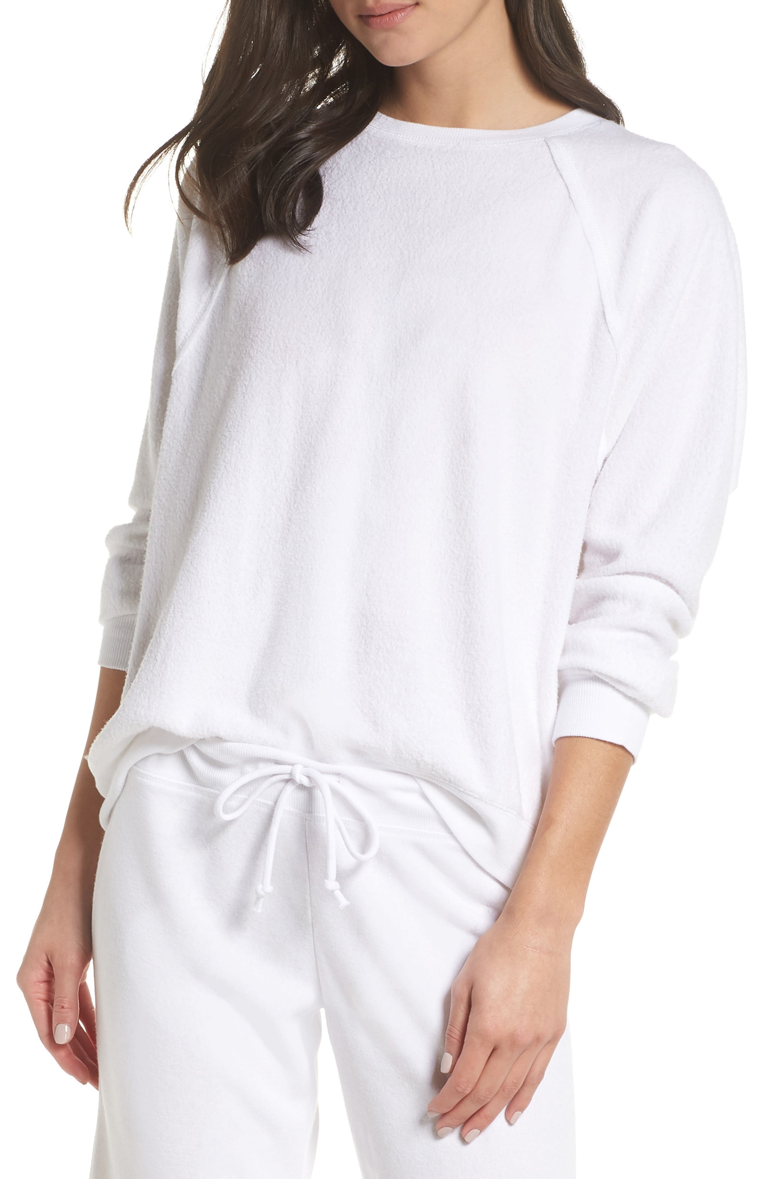 Something Navy Batwing Fleece Pullover (Nordstrom Exclusive) | Nordstrom