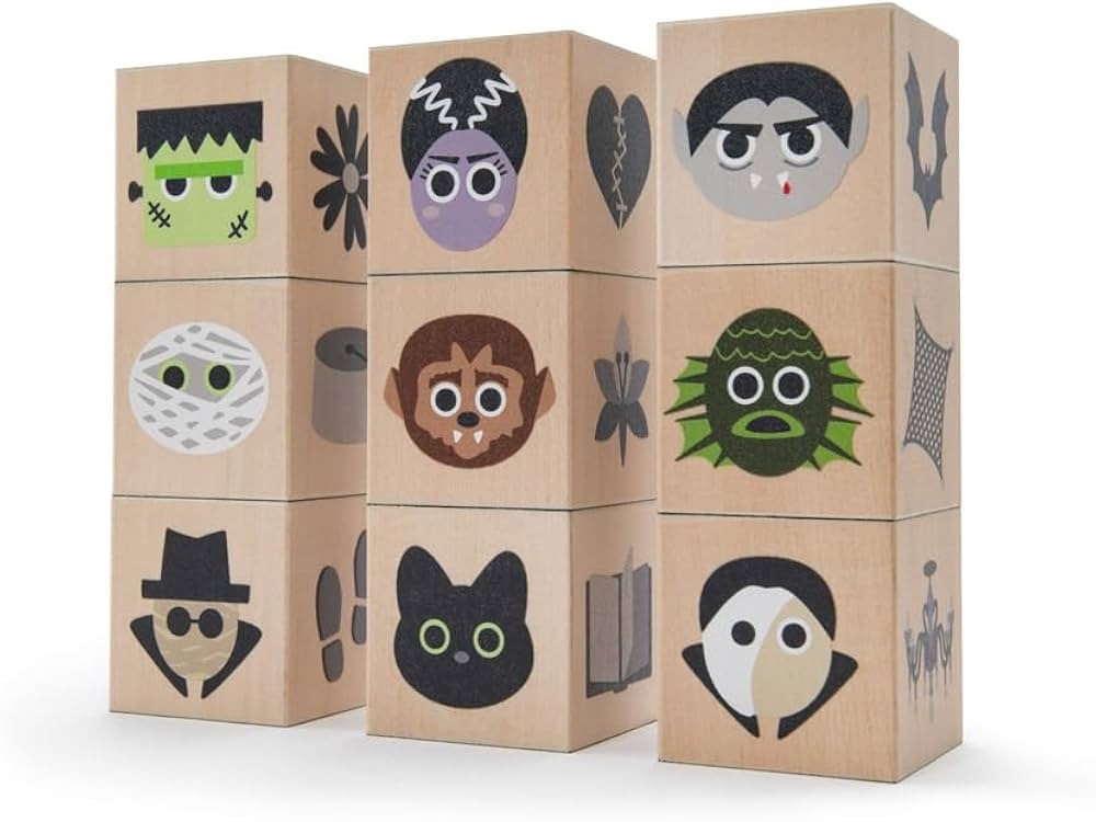 Uncle Goose Creature Feature Blocks - Made in The USA | Amazon (US)
