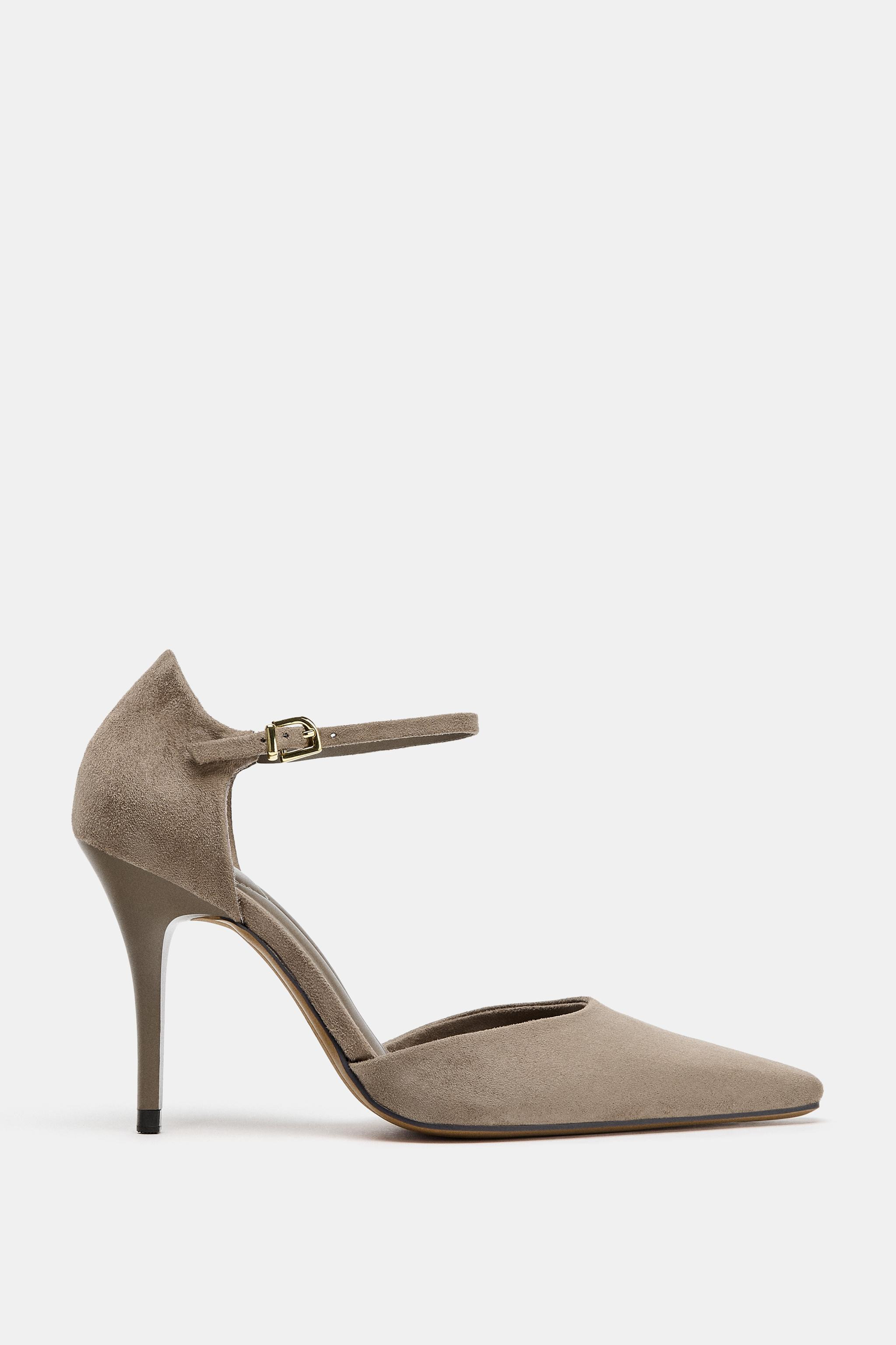HIGH-HEEL ANKLE STRAP SHOES | Zara US