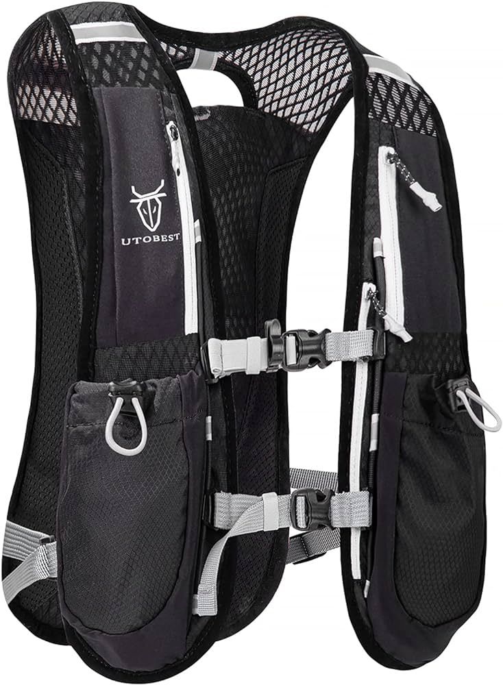 UTOBEST Running Backpacks Lightweight Hydration Pack Functional Running Vest 5L | Amazon (UK)