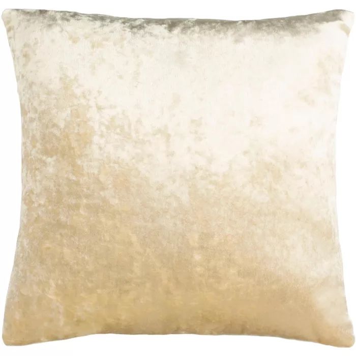 Braidy Pillow - Cream - 18" x 18" - Safavieh | Target