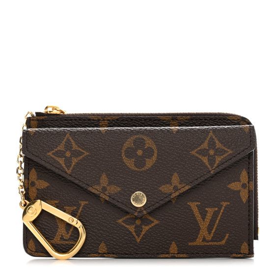 Louis Vuitton: All/Accessories/LOUIS VUITTON Monogram Recto Verso Card Holder Black | FASHIONPHILE (US)