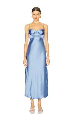 ASTR the Label Florianne Dress in Blue from Revolve.com | Revolve Clothing (Global)