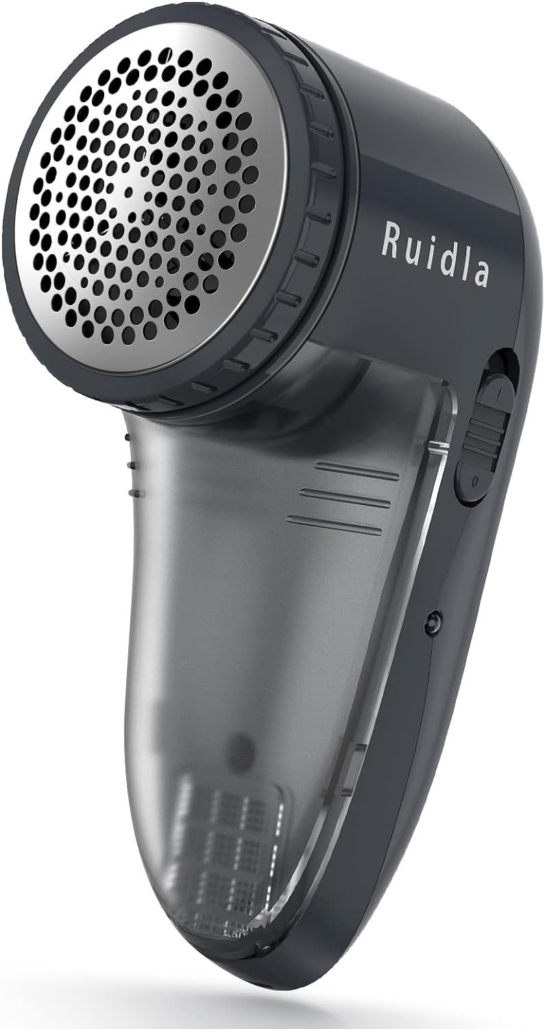 Ruidla Fabric Shaver Defuzzer, Electric Lint Remover, Rechargeable Sweater Shaver with Stainless ... | Amazon (US)