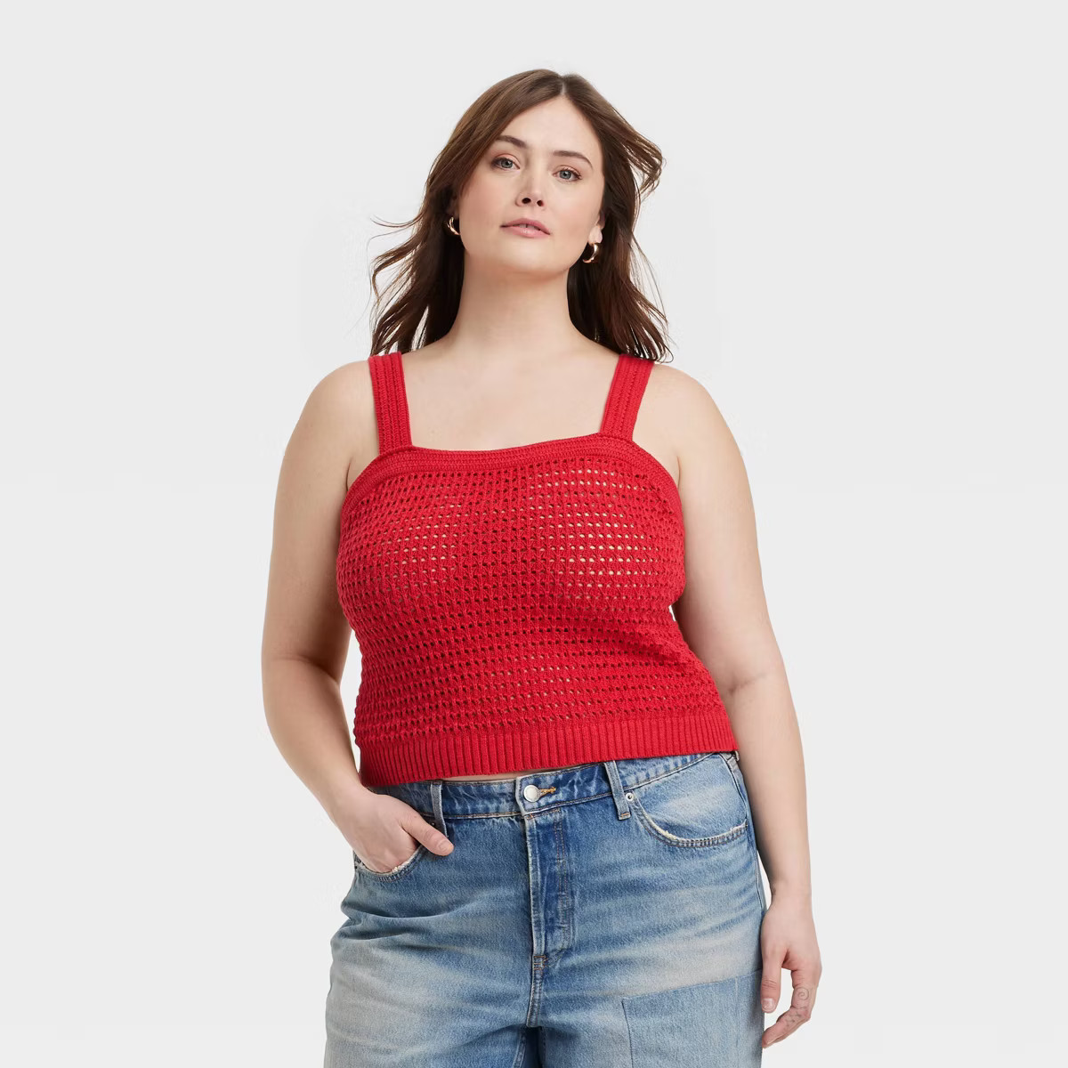 Women's Openwork Sweater Tank - Universal Thread™ | Target