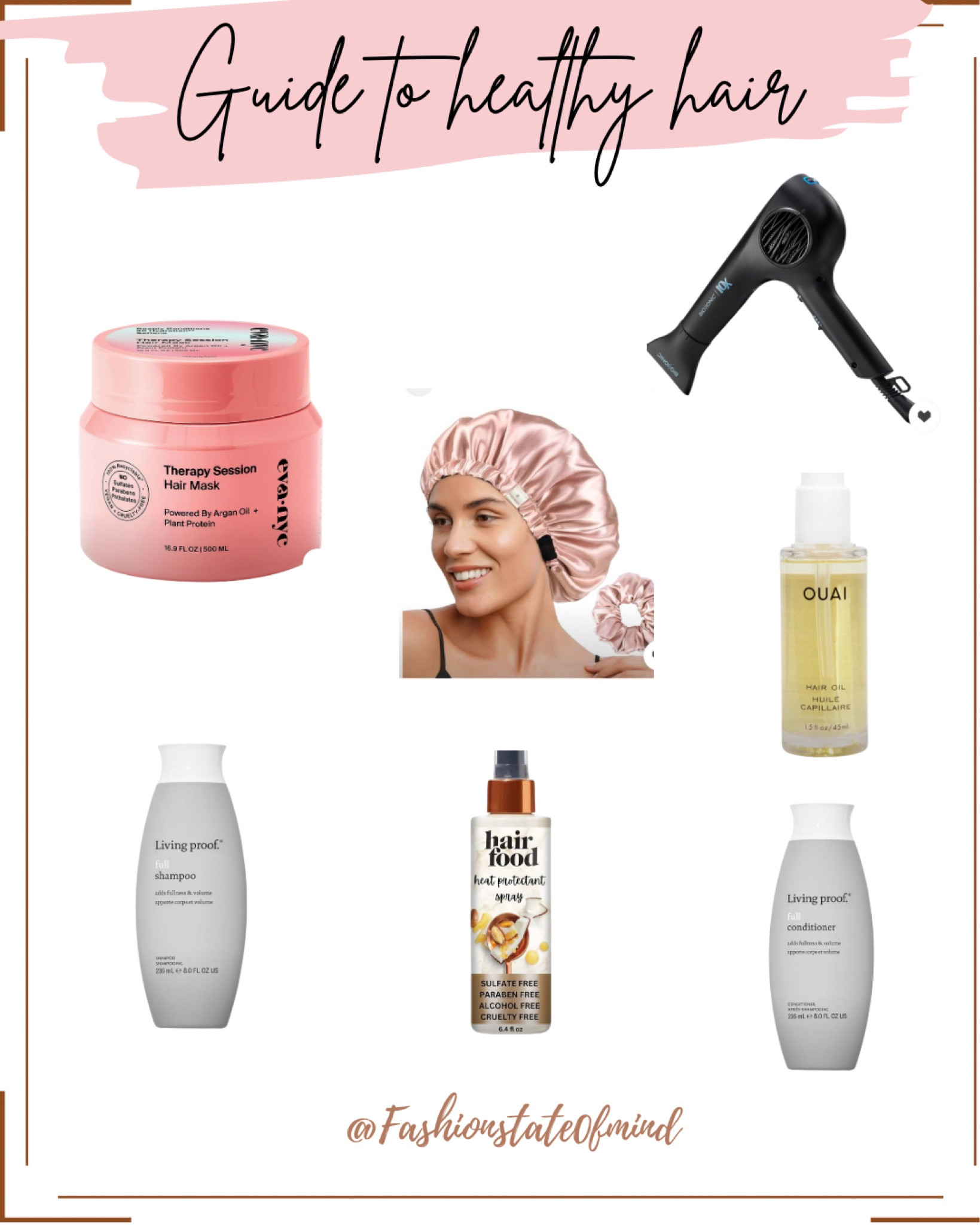 These are my go to hair products for the healthiest hair ✂️🎀 Make sure to apply the hair oil to your scalp! 

#LTKFindsUnder50 #LTKTravel #LTKBeauty