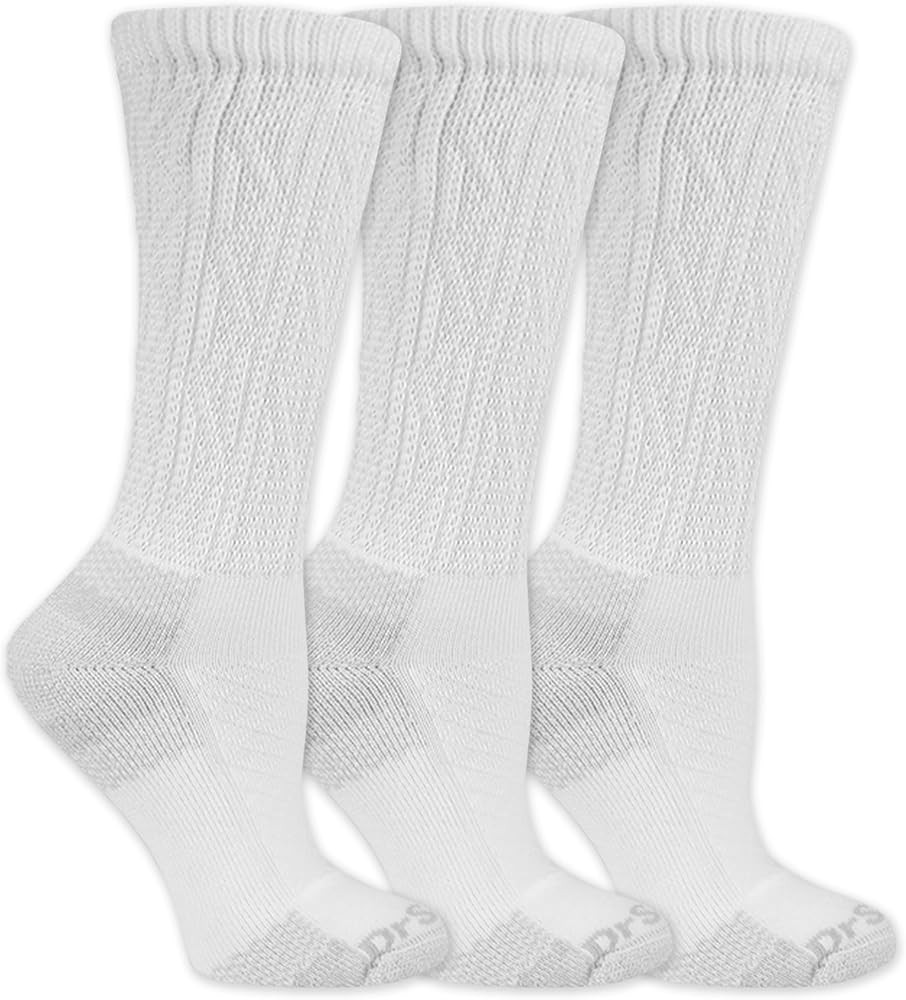Dr. Scholl's Women's Advanced Diabetic Blisterguard Socks-2 & 3 Pair Packs-Non-Binding Cushioned ... | Amazon (US)