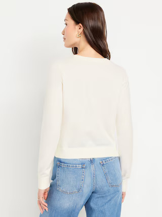 SoSoft Lite Crop Cardigan Sweater | Old Navy (US)