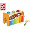 Hape Pound & Tap Bench with Slide Out Xylophone - Award Winning Durable Wooden Musical Pounding T... | Amazon (US)