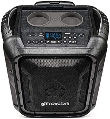ECOXGEAR EcoBoulder+ GDI-EXBLD810 Rugged Waterproof Floating Portable Bluetooth Wireless 100 Watt... | Amazon (US)