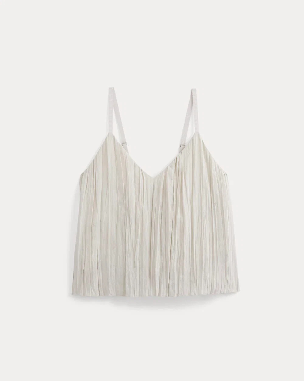 Crinkle Trapeze Tank | Birch | Everlane