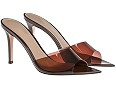 Women'S Clear Pointed Open Toe Stiletto Heel Slide Sandals Fashion Sexy Slip On Transparent Strap... | Amazon (US)