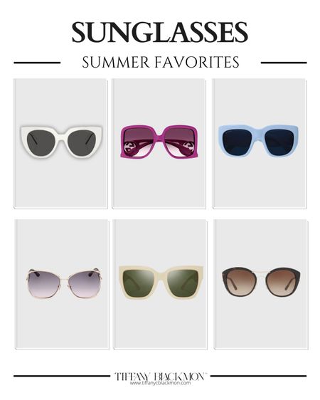 Favorite Sunglasses

Summer favorites  sunglasses inspo  fashion ideas  fashion finds  summer pieces  summer fashion  outfit pieces  what to wear 

#LTKSeasonal #LTKstyletip
