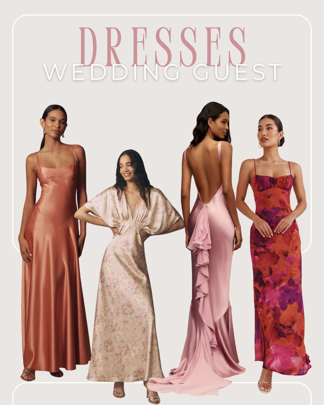 Summer wedding guest dresses ☀️💗