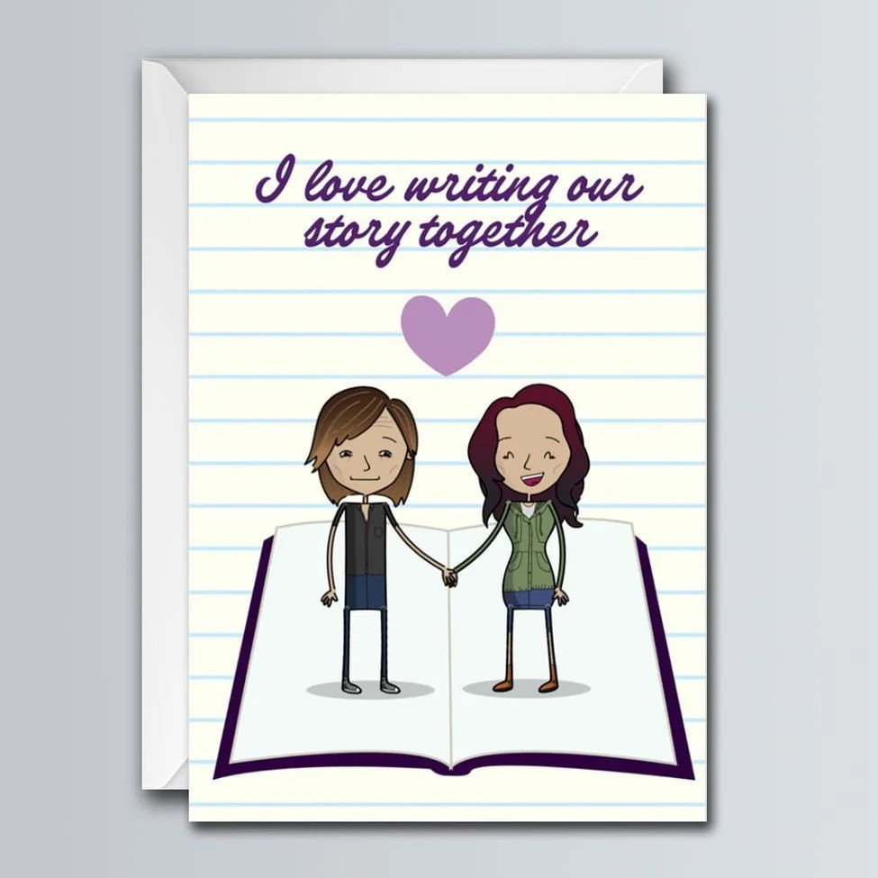 Our Story - Anniversary Greeting Card | LoveBook